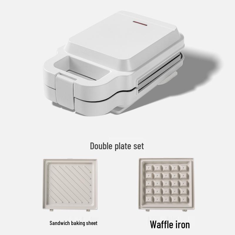 Multi-functional Breakfast Machine: Sandwich, Waffle Maker & Toaster with Electric Griddle
