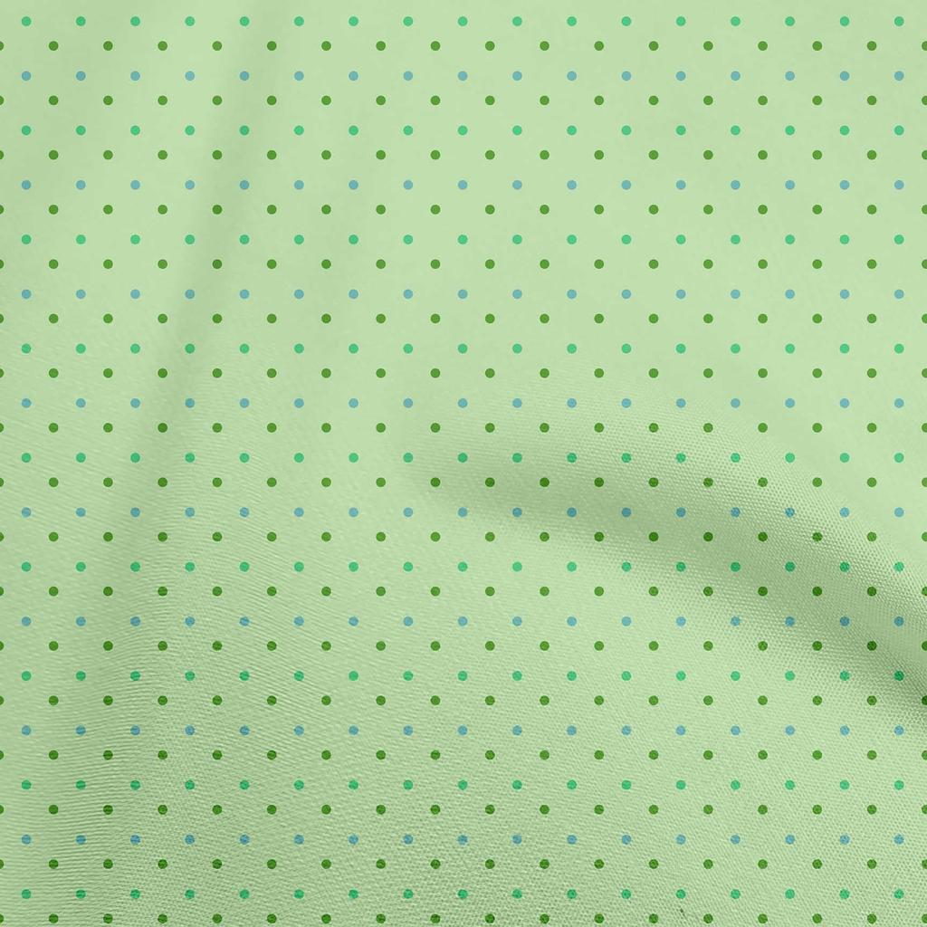 oneOone Cotton Flex Gray Fabric Dot Quilting Supplies Print Sewing Fabric By The Yard 40 Inch