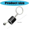 All Metal Gear Shifts Automotive Keychain Easy Install Car Accessory Keyring For Auto Modification Enthusiasts