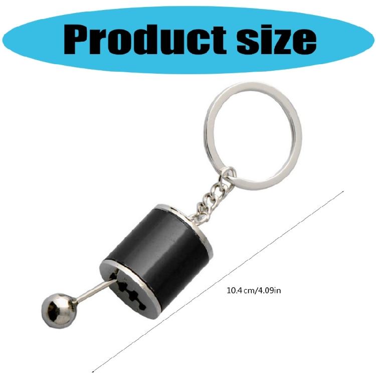 All Metal Gear Shifts Automotive Keychain Easy Install Car Accessory Keyring For Auto Modification Enthusiasts