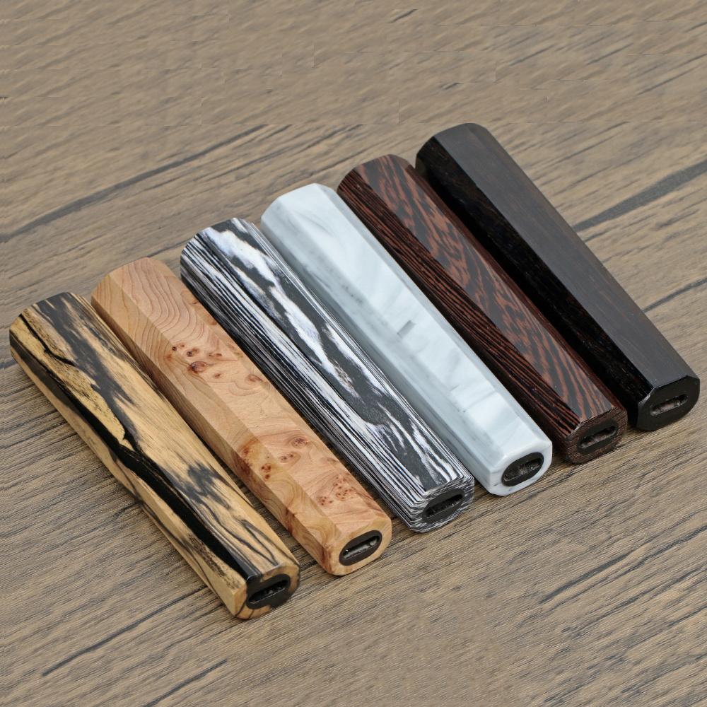 130mm Wooden Handles Octagonal Knife Handle For Japanese Style Kitchen Knives Chef Knife Repair Professional Handle