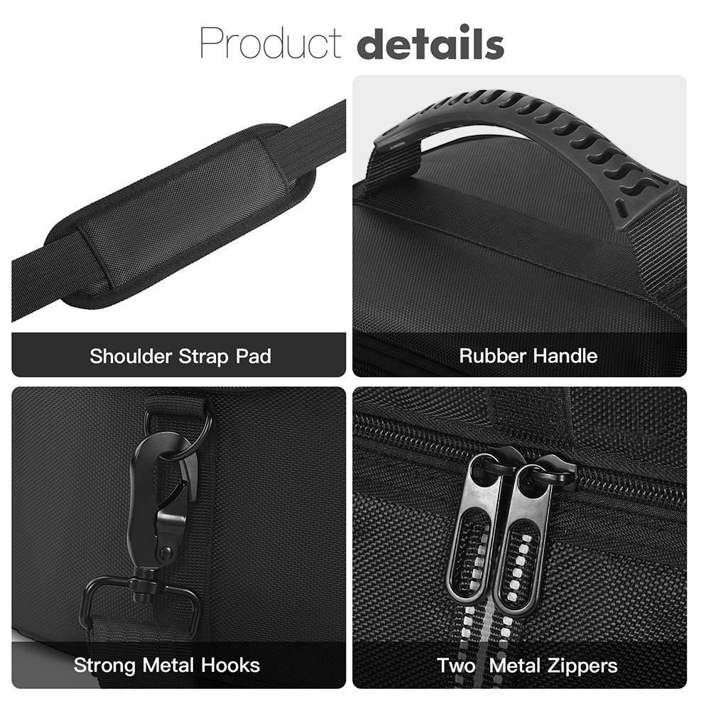 For Ecoflow River 2 Max Waterproof Power Station Bag for Ecoflow River 2 Pro Portable Carrying Case Anti-drop Protective Bag