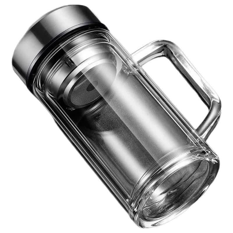 Shangheng Double Wall Glass Tea Infuser Bottle