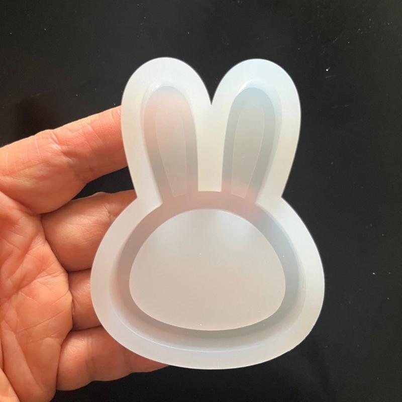 Quicksand Keychain Resin Molds Bear Rabbit Shaker Silicone Mold Unique Jewelry Making DIY Keychain Necklace Pendant Mold
