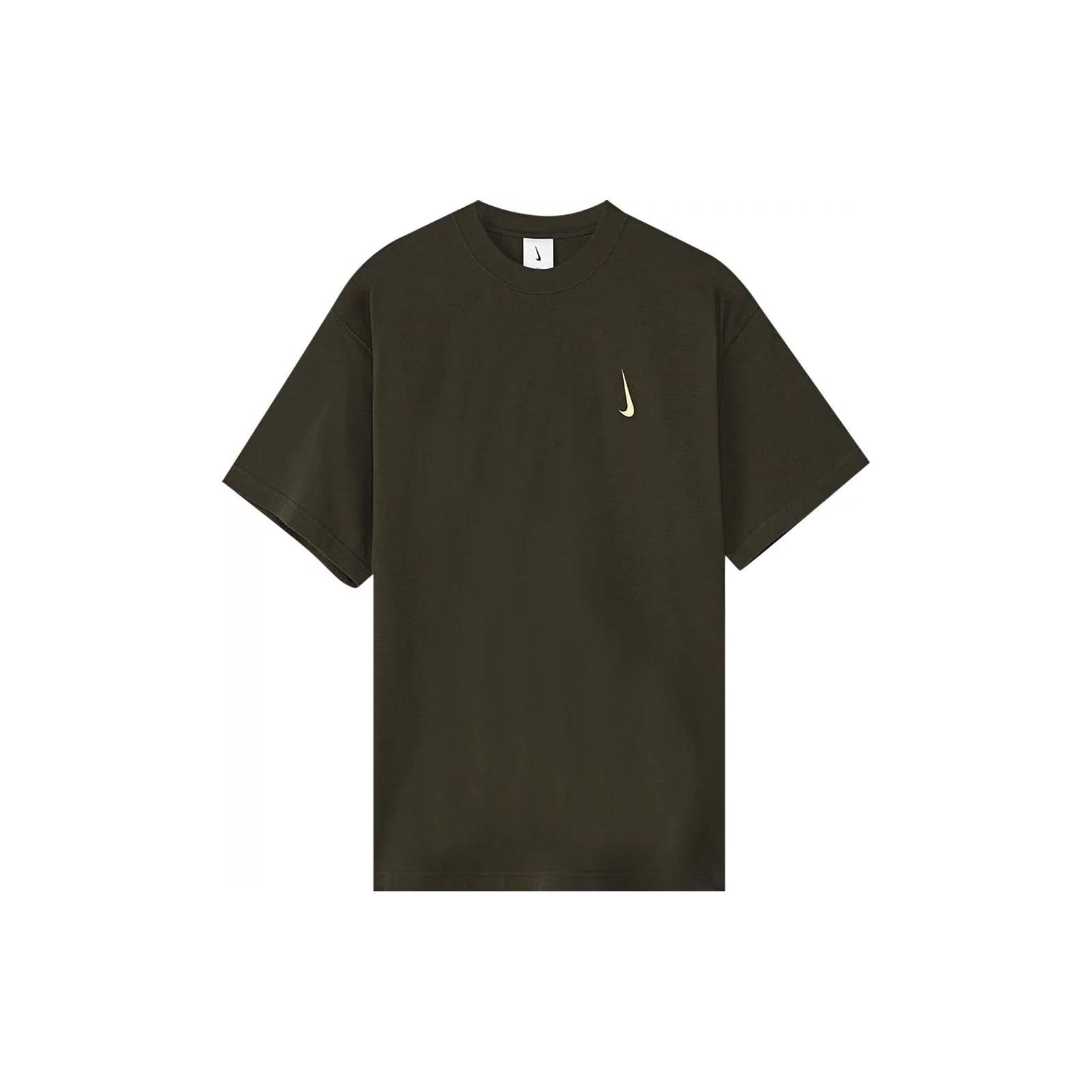 Nike x Billie Eilish T-Shirt  Sequoia/Mushroom  Men s DQ7755-355 M