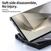 For Samsung Galaxy S24 Ultra Magnetic Case Carbon Fiber Texture Ring Kickstand Phone Cover