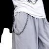 Biker-Decor Skull Wallet Chain with Hook Snap Closure Punk Skull Trouser Chain Hip-hop Cool Style Pant Chain Ornament
