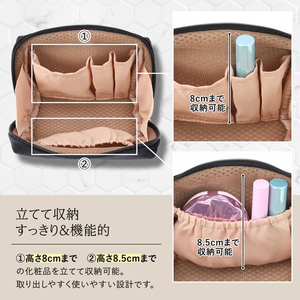 La HirodOr Makeup Red Yet Highly Cute Pouch for Perfect for Travel and Pouch, [Compact Functional!] Women, Carrying.