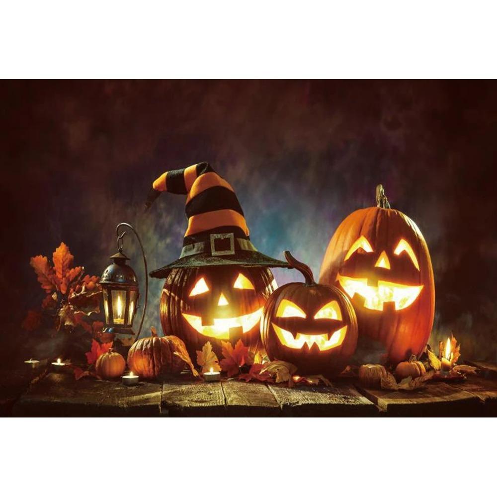 Halloween Decoration Hanging Cloth Pumpkin Lantern Hanging Cloth Home Party Room Decoration