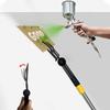 Baffle Holder With Extension Pole Rotation For Paint Color Separation Prevent Splashing Detachable Cleaning Tool Set