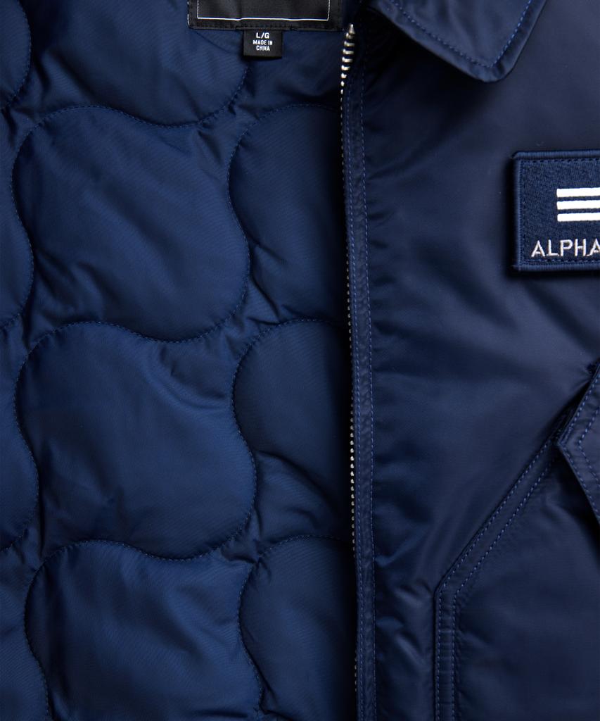 Alpha Industries Cwu 45/P Flight Jacket Replica Blue