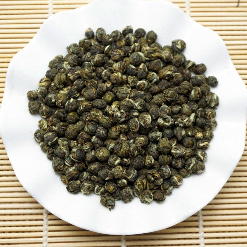 2023 Yeşil Çay Yasemin Çayı Dökme Yaprak Ejderha İncisi Doğal Yasemin Çayı Hediye Kin Kutu 250g