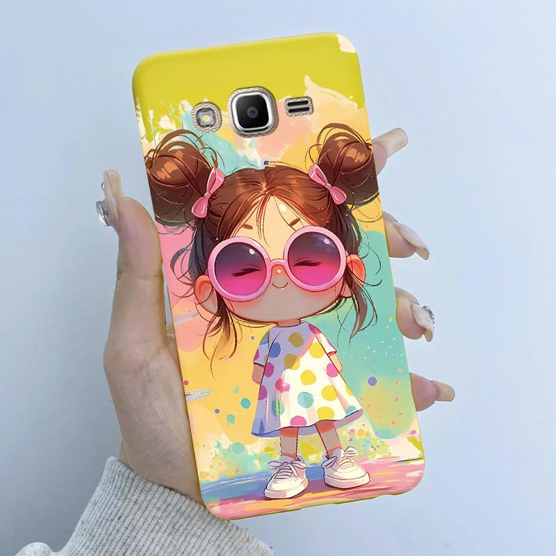 For Samsung Galaxy Grand Prime Plus G530 G531 Phone Case Flower Girls Soft Silicone TPU Back Housing for Samsung J2 Prime Covers
