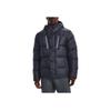 Under Armour Solid Quilted Hooded Down Jacket Men Outerwear Purple 1375437-558