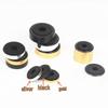Audio Equipment Anti-Vibration Feet: Speaker, Amplifier, CD/DVD Player, Furniture Pads with Plastic and Foam Base.