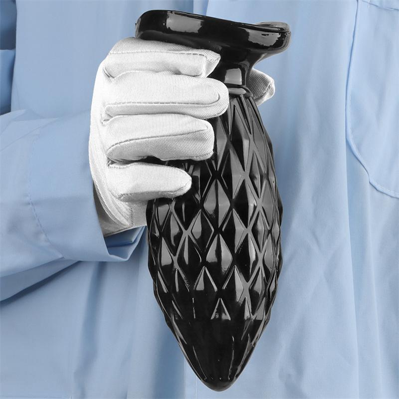 Super Large Black Stimulating Soft Anal Plug Suction Cup Anal Sex Supplies Adult Toys