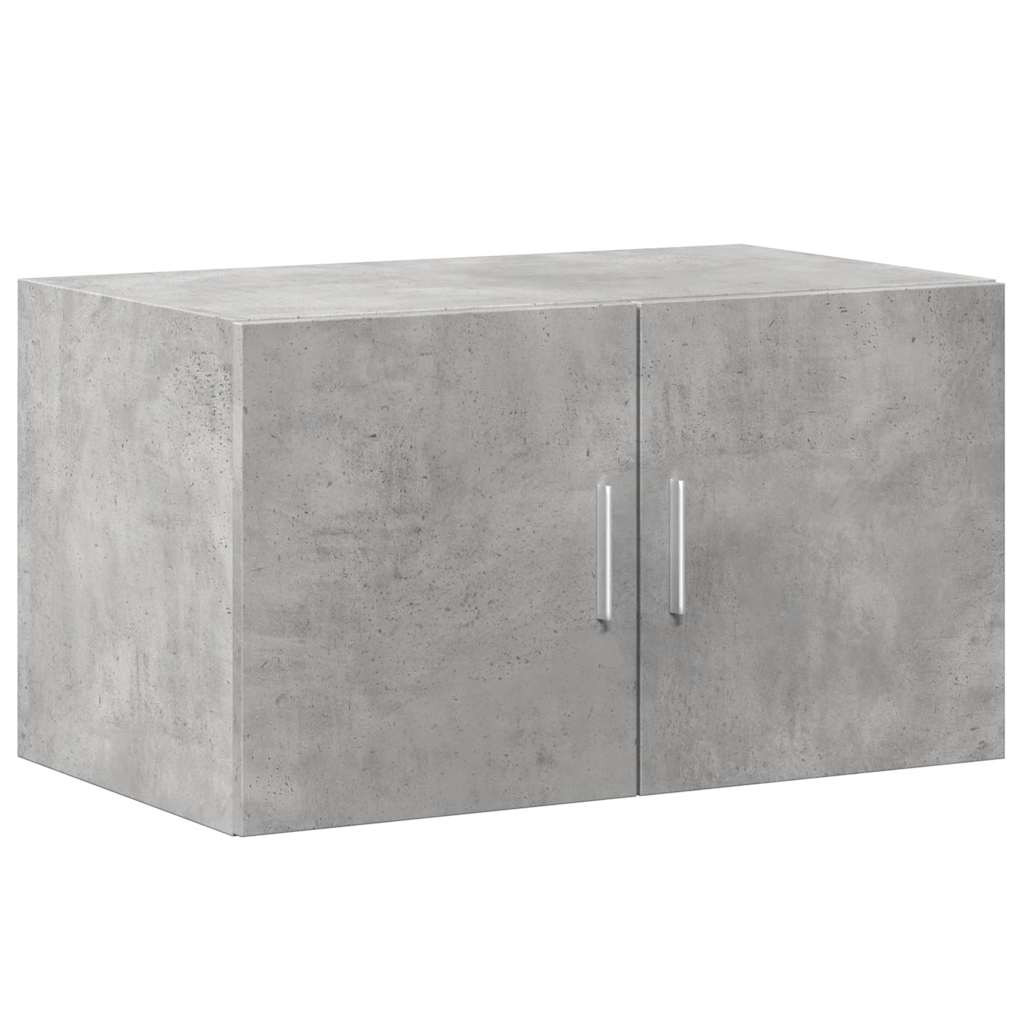 Vidaxl Cabinet, Concrete Grey, 70X42.5X225 Cm, Wood-Based Material