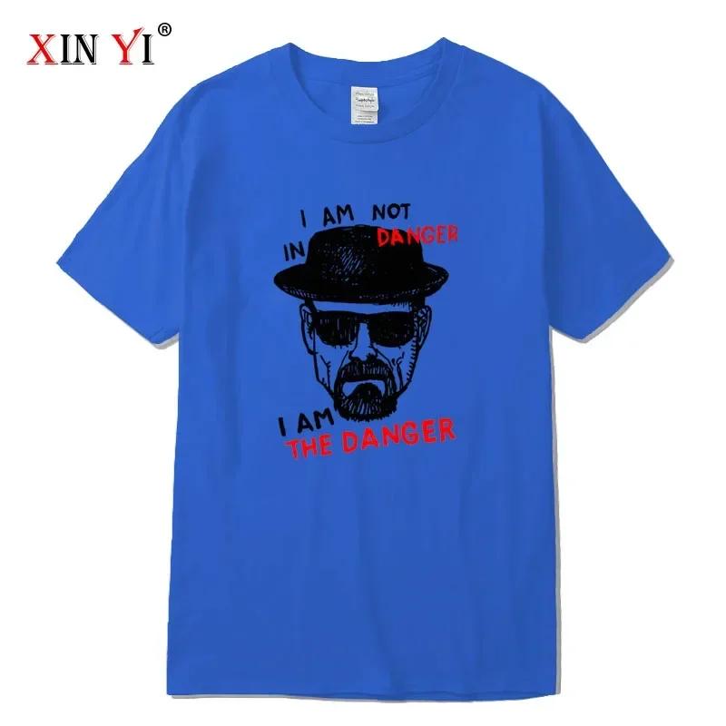 2pcs Mens Tshirt 100 Cotton Short Sleeve Breaking Bad Heisenberg Print Men Tshirt Casual Tshirt Cool Tshirt Male Tees Top