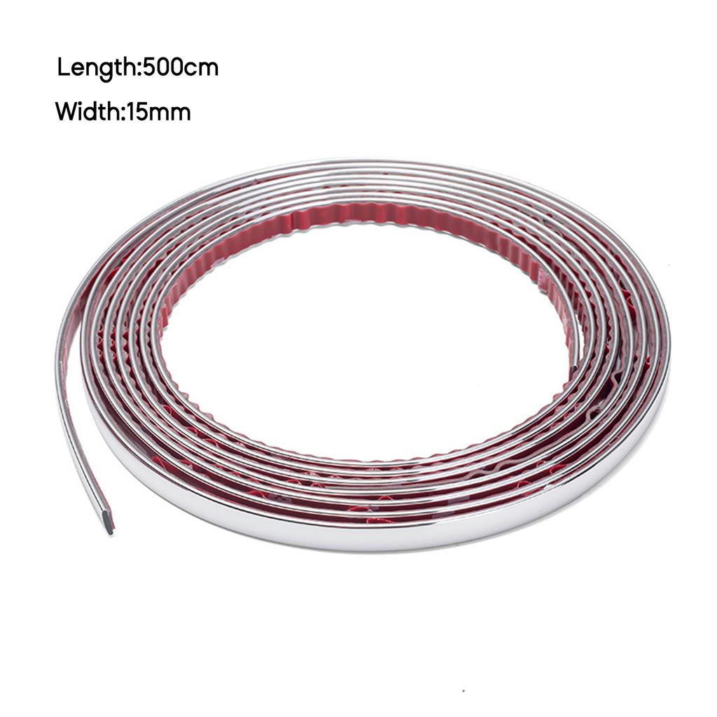 Chrome Moulding Trim for Car Automotive Side Body Trim Molding Strip Self-Adhesive for Motor/Truck Door Window Bumper