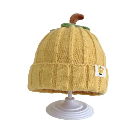 Children Hat Candy Color High Elastic Design Kids Knitting Hat Super Soft Warm Knitted Cap Birthday Halloween Christmas Accessories