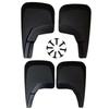 Car Mud Flaps PP Black Car Mud Flaps Suitable for Chevrolet Silverado 2014-2018