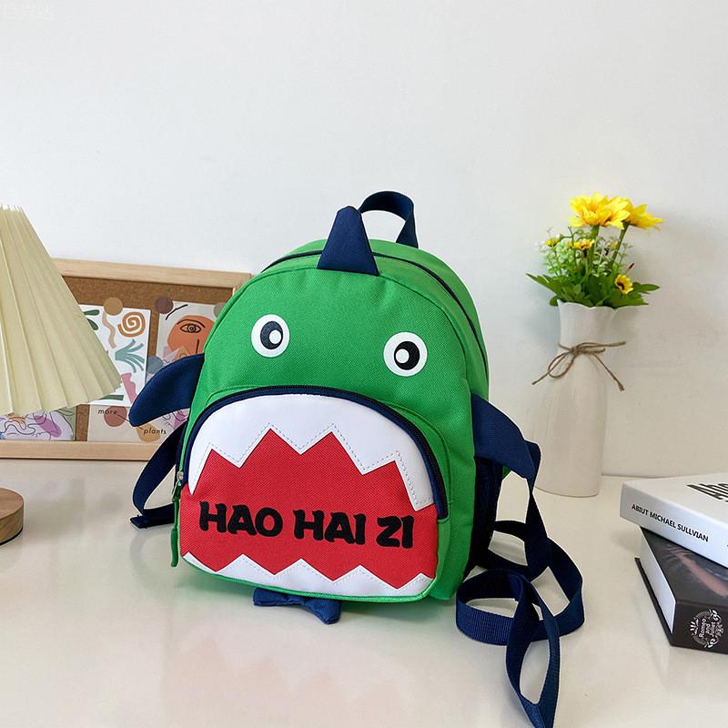 Adorable Cartoon Shark Children's Backpack Cute Kindergarten Bag For Boys And Girls