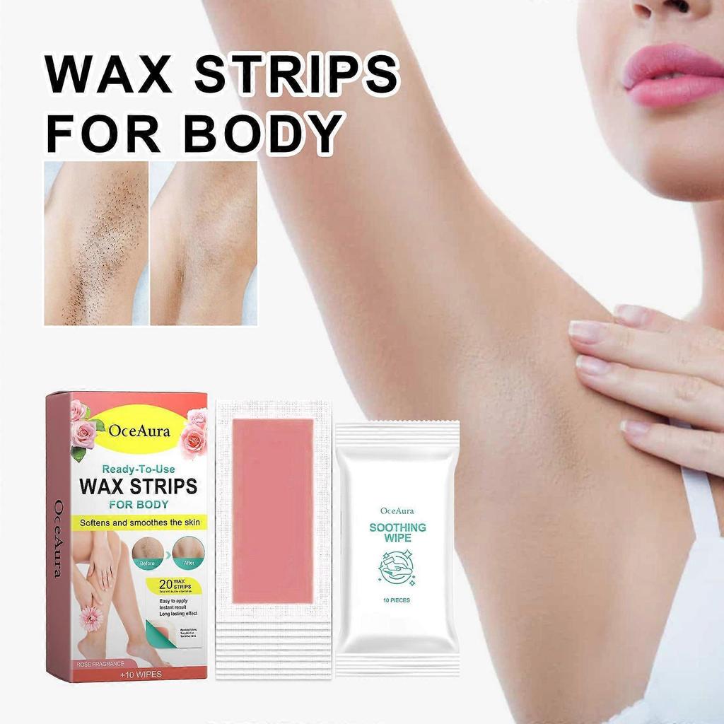 Body hair removal wax paper body underarms arms body gentle no black spot hair removal wax paper