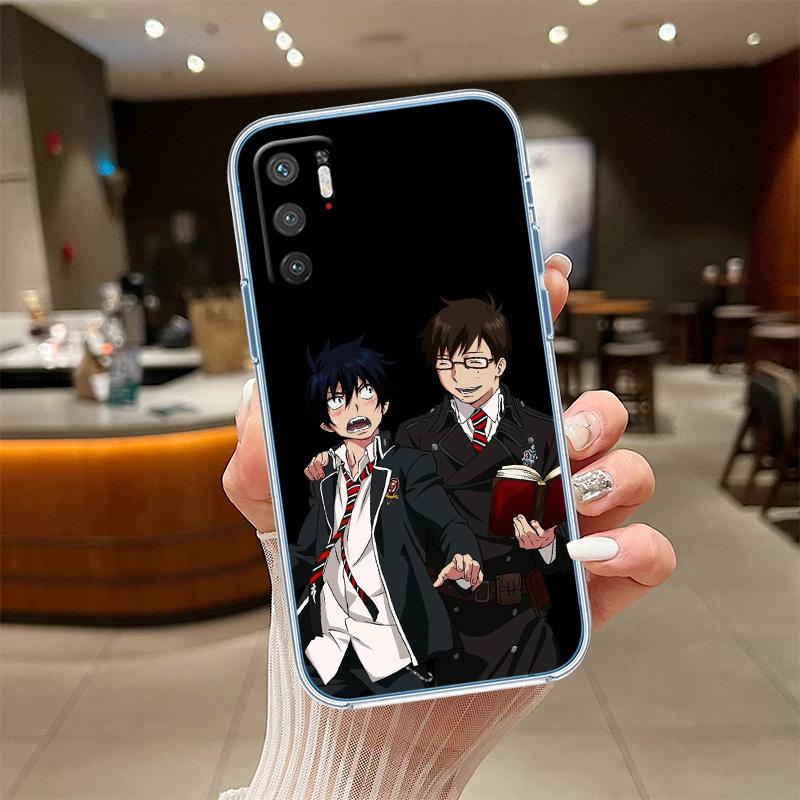 NH11 Blue Exorcist Phone Case for Motorola Moto E13 E15 E20 E22 E22I E22S E30 E32 E40 E7 E7I G Plus Power Play Stylus G22 G14