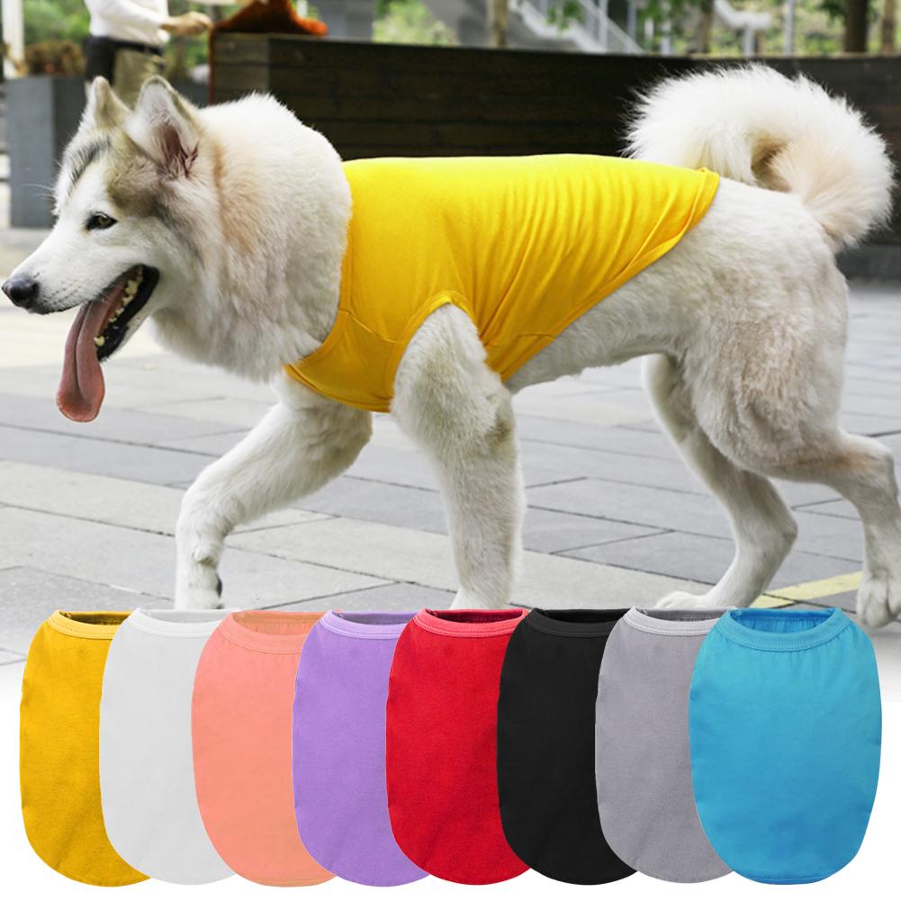 Buy Big Dog Summer Clothes Cool Breathable Pet TShirt Plus Size
