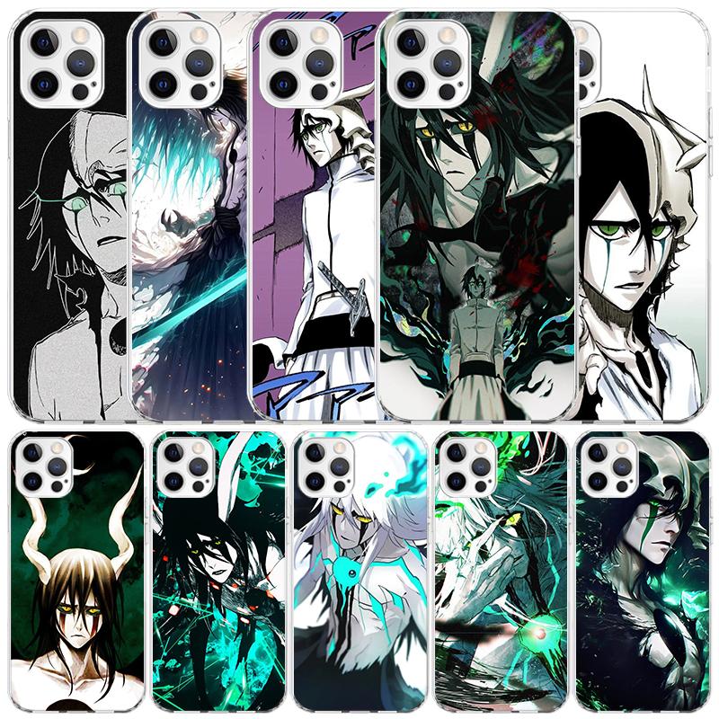Bleach Ulquiorra Cifer 4 Phone Case For IPhone 16 17 Air 16E 15 14 Plus 13 Mini 12 11 Pro Max 7 8 + SE 2020 Soft TPU Back Cover
