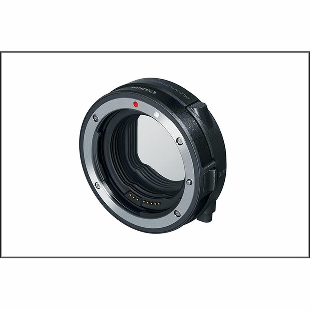 Canon Drop-In Filter Mount Adapter EF-EOS R with Circular Polarizing Filter A, Compatible with EOS R, DP-EF-EOSRPLC