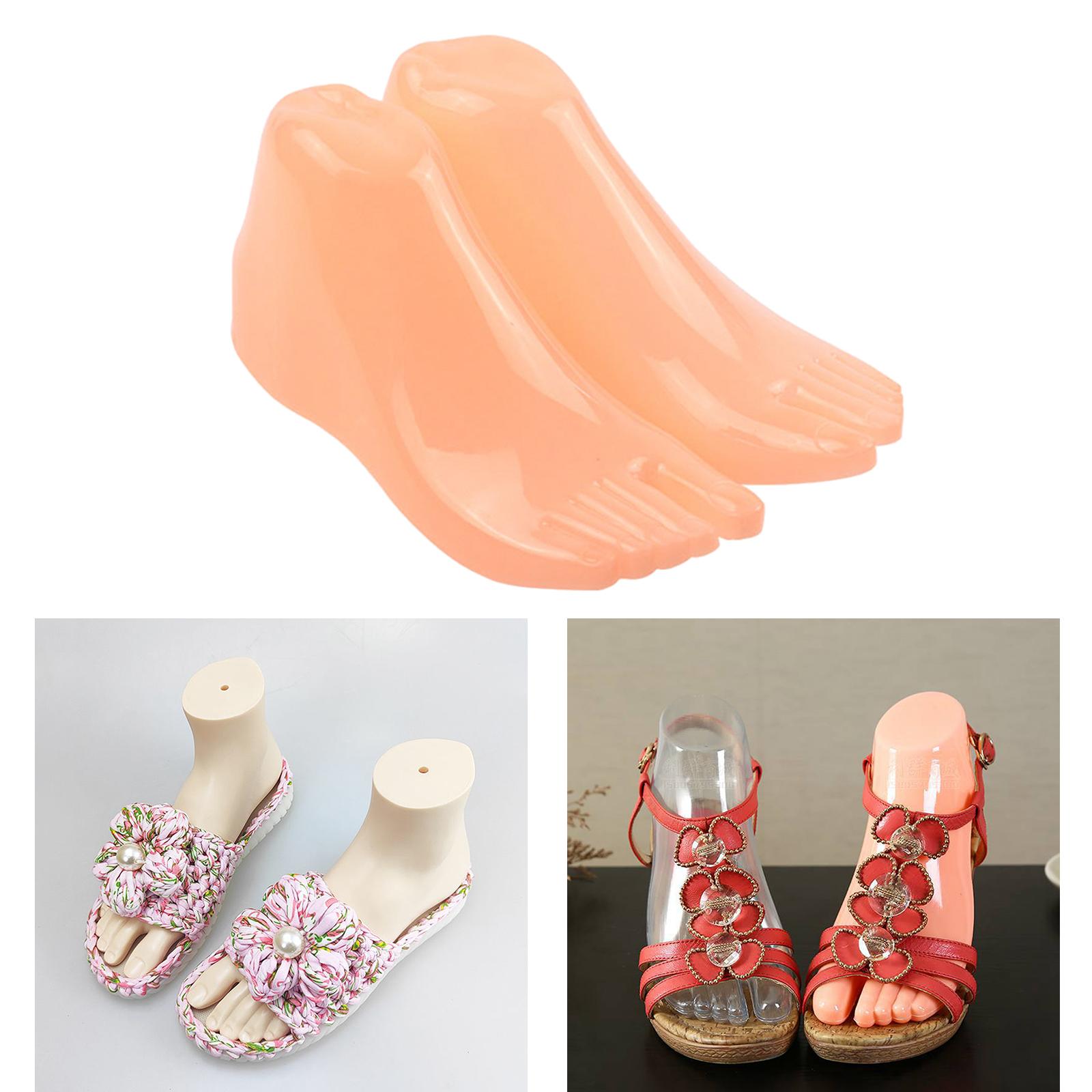 Mannequin Foot,Sandal Display for Ankle Bracelet Chains Model Display Stand