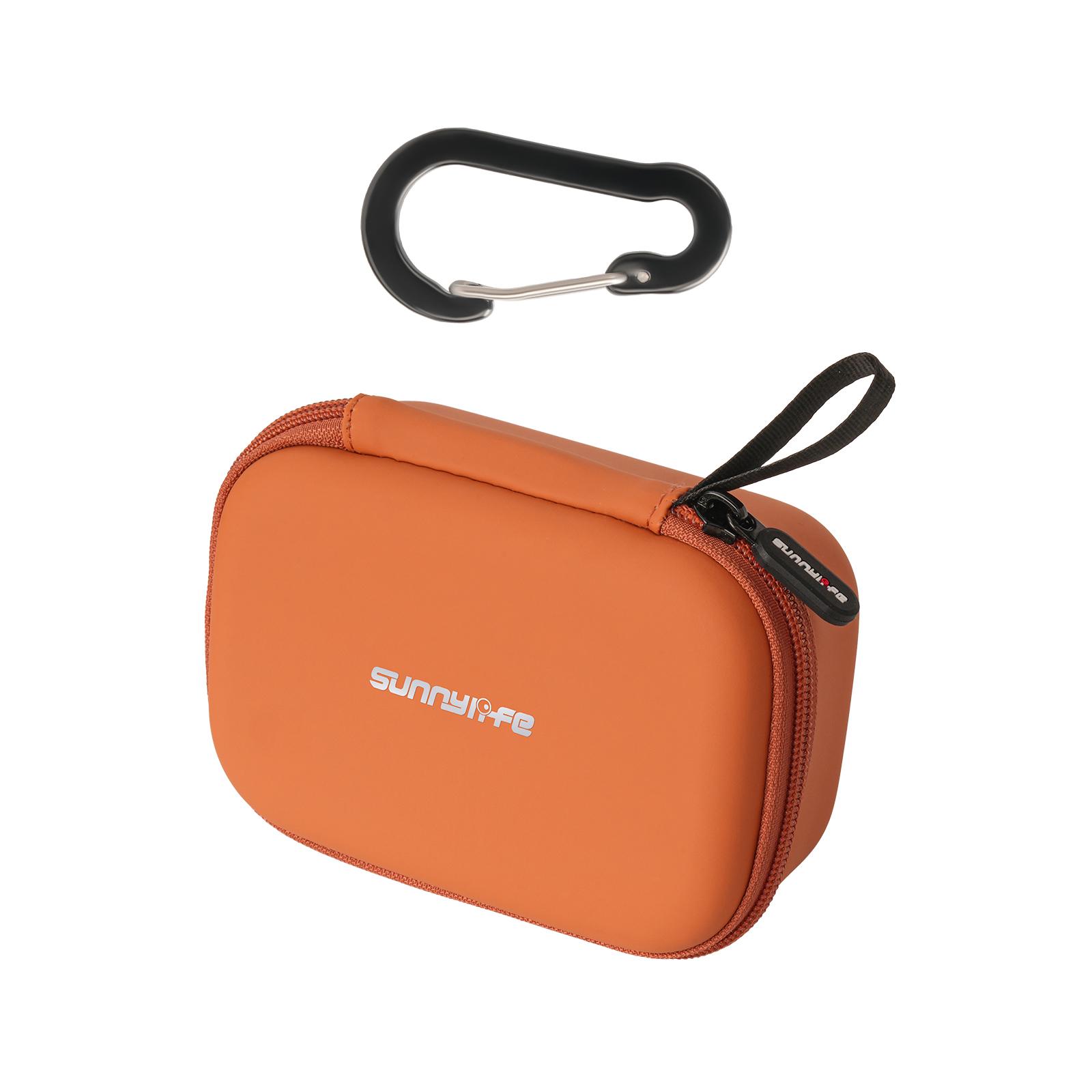 

For Ace Pro2/1 Portable Travel Storage Bag with Wrist Strap & Carabiner Camera Protective Carry Box for Outdoor Travel оранжевый