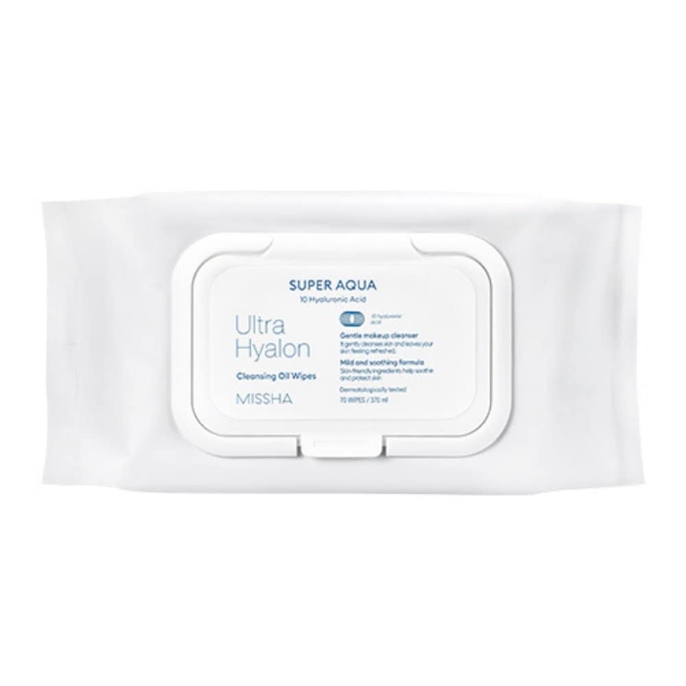 

[MISSHA] Super Aqua Ultra Hyalon Cleansing Oil Tissue Large Capacity 70 sheets/362ml