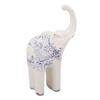 Słoń Dekoracja Ceramiczna Bezpieczny Okrągły Śliski Wykwintna Porcelanowa Rzeźba Słonia do Domu Biura Ornament S
