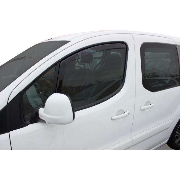 | Deflecteurs D'air Déflecteurs De Vent Compatible Avec CITROEN BERLINGO 2 Portes 2008-2014 2pcs