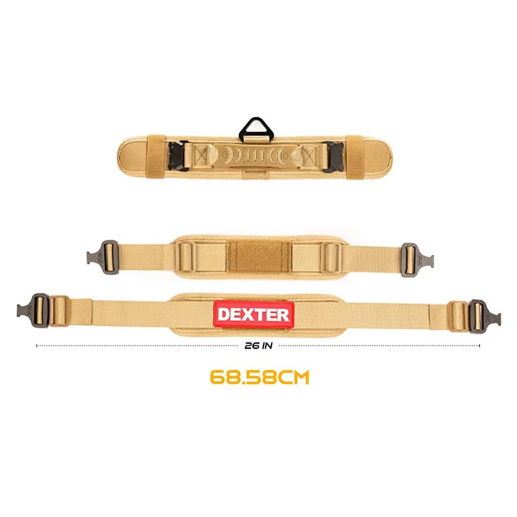 Klasický nastavitelný obojek pro psa, Reflexní výcvikový vojenský obojek pro psa, Nylonový vysoce odolný taktický obojek pro psa, Německý ovčák