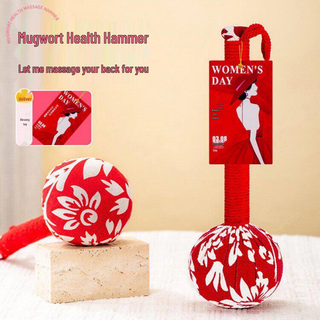Women s Day 2026 Mugwort Health Hammer - Practical Souvenir Gift for Employees