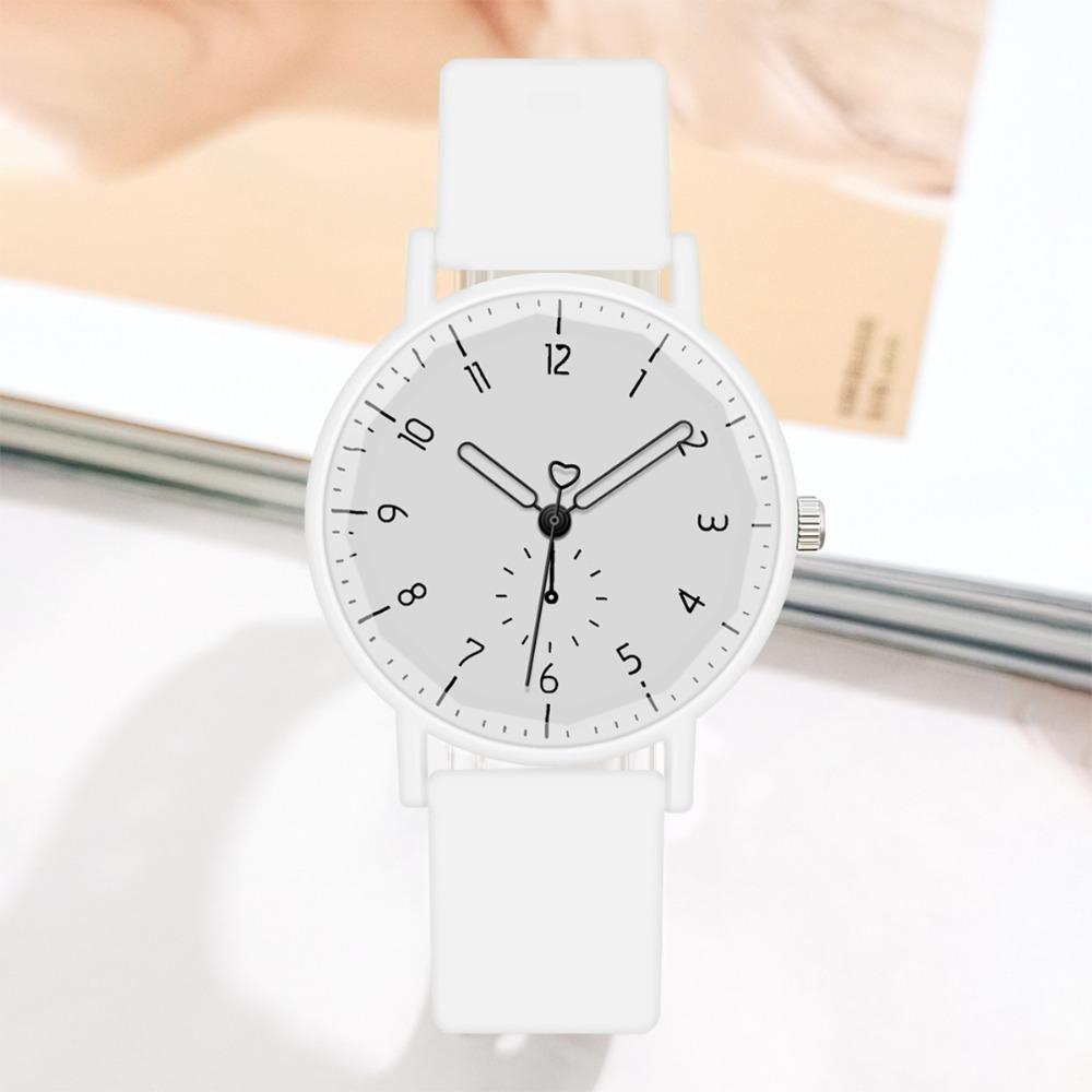 New Candy Color Women Watch Silicone Strap Arabic Digital Dial Sports Wristwatch Ladies Quartz Watche Student Use