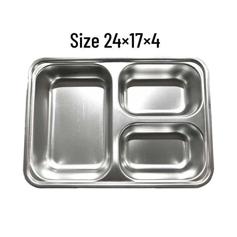 Zhuoyuanda Stainless Steel Divided Meal Trays