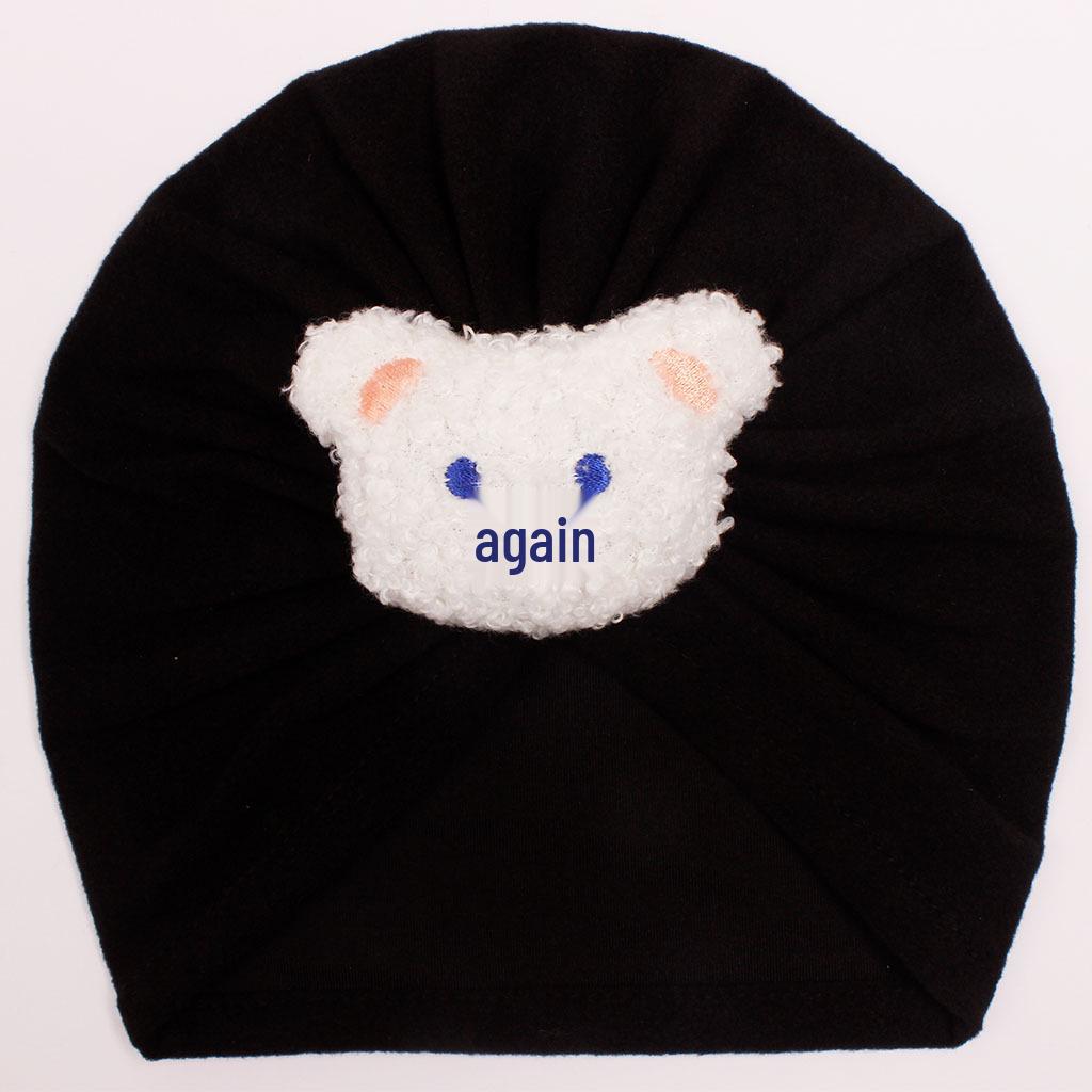 European and American Infant Bear Head Protective Hat