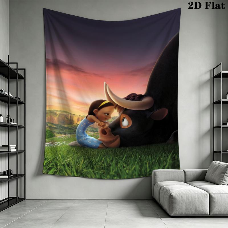 Ferdinand Wall Tapestry Aesthetic Wall Hanging Printed Fabric Blanket Decorative Tapestries for Bedroom Living Room Home Decor