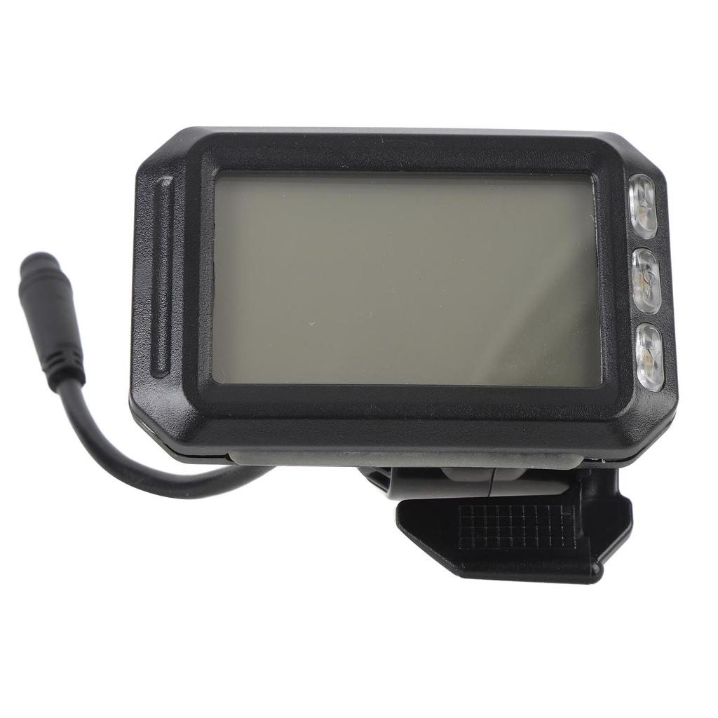 Electric Scooter LCD Meter 3 Buttons Water Proof 6Pin Male Connector Power Speed Display Dashboard F