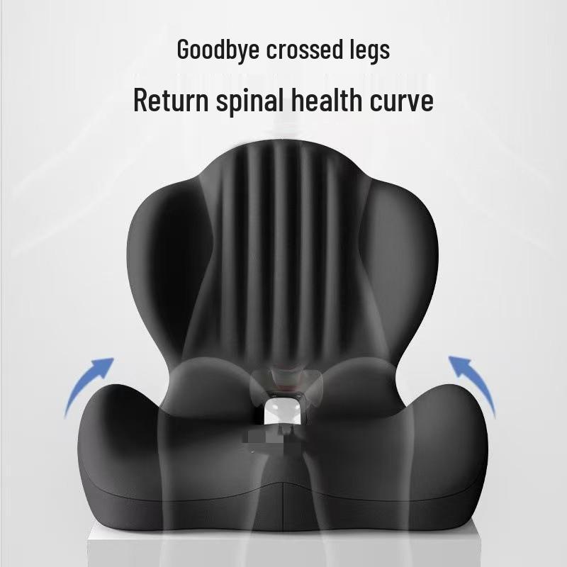 Ergonomic Memory Foam Chair with Lumbar Support for Posture Correction and Pressure Relief