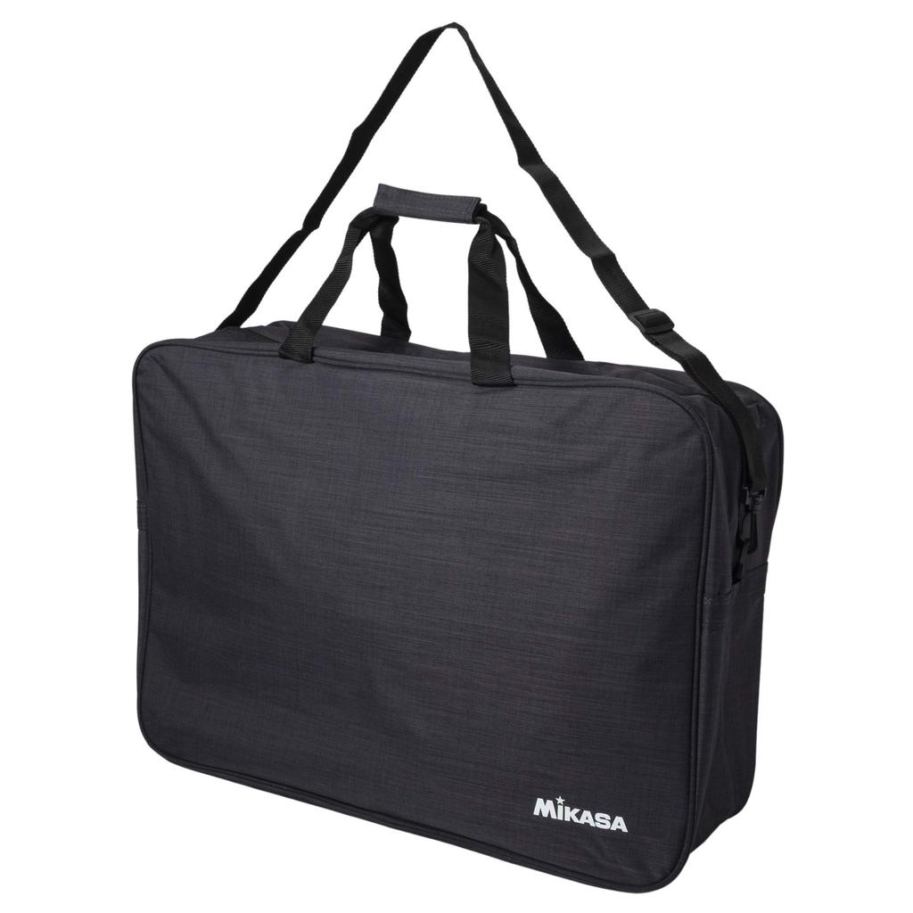 MIKASA Ball Bag, Medium, Volleyball/Soccer, Holds 6 Balls, Black, AC-BGM60-BK