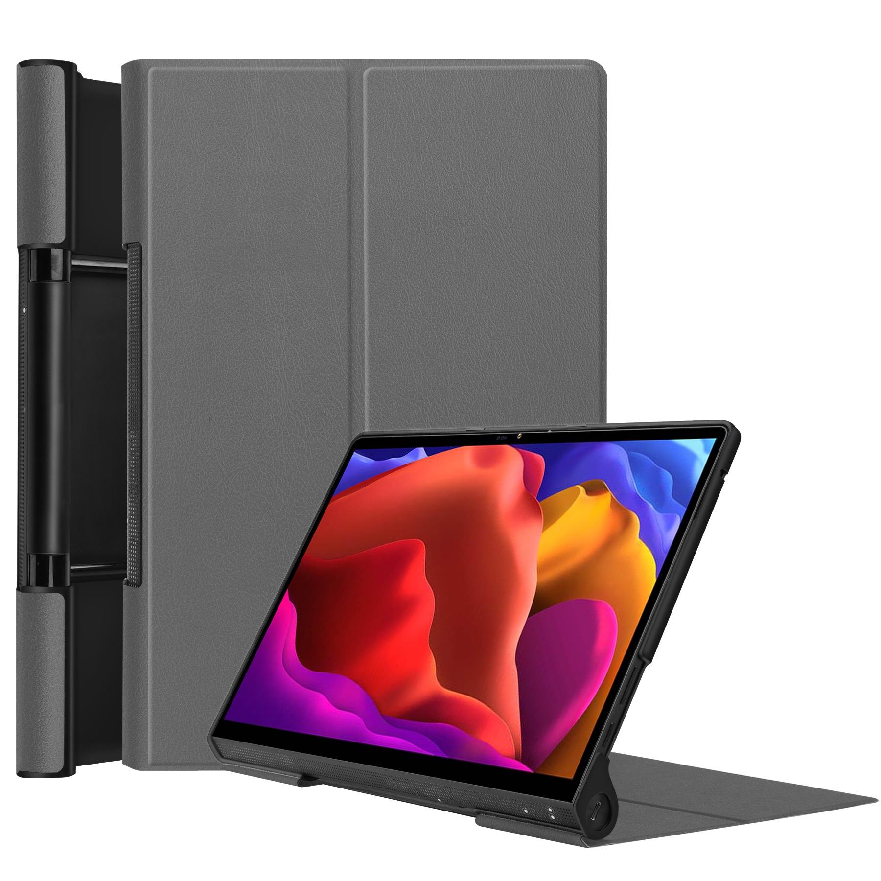Для Lenovo Yoga Pad Pro 13 дюймов YT-K606F 2021 передняя опора, кронштейн, защитный чехол Yoga Pad Pro 13 YT-K606F серый