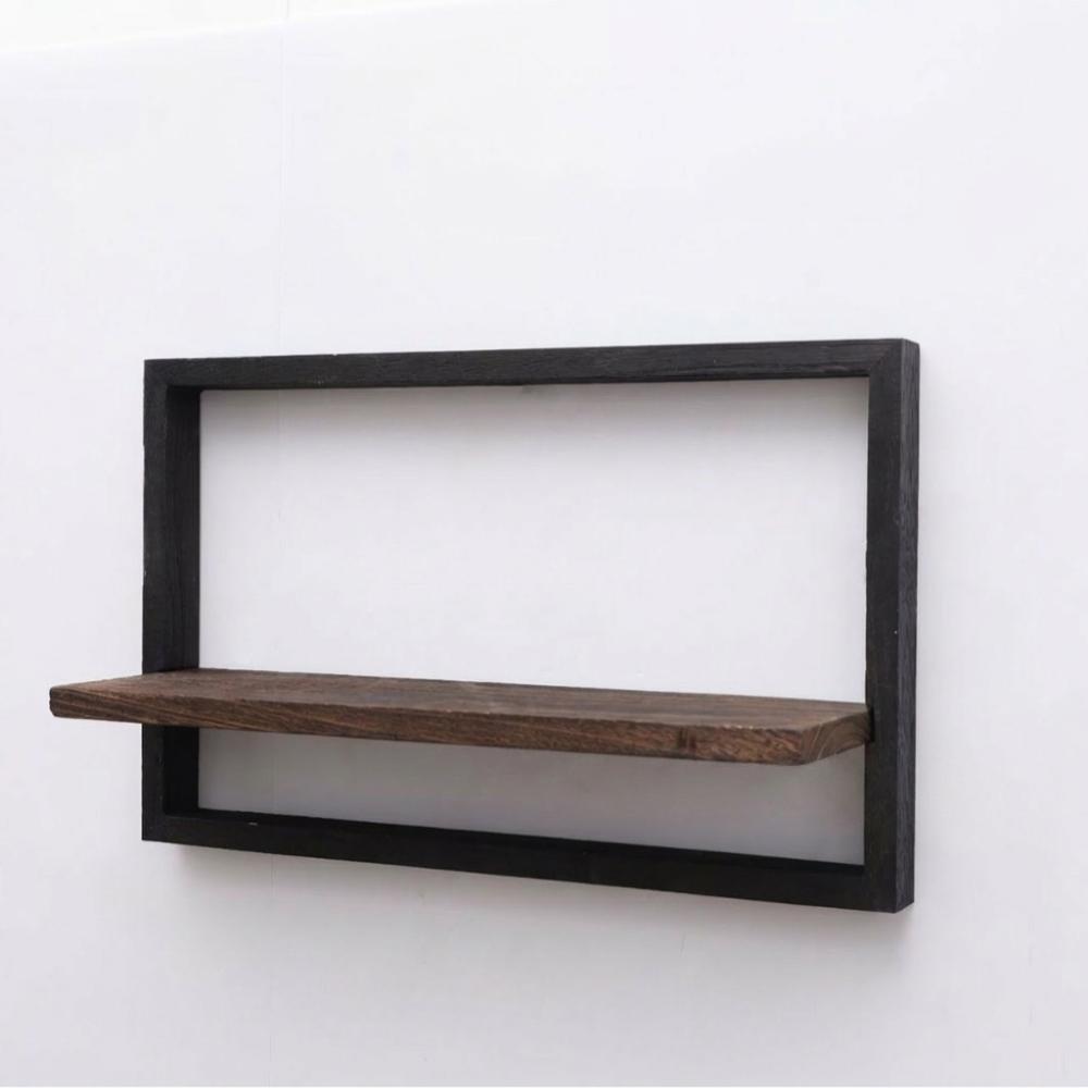 Wooden Wall Plant Shelf Strong Load-bearing Indoor Plant Stand Plant Display Rack Bedroom