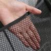 Folding Dirty Laundry Sorting Basket Washing Frame Bathroom Cloth Mesh Storage Bag Frame Bucket Laundry Organizers Storage Pouch