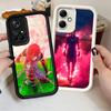 Phone Case for Xiaomi Redmi Note 15 14 13 Pro Plus Blue L-Lock Chigiri Hyoma Shell 12S 11 11S 11T 5G 14S Soft Silicone Funda