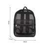 NOTAG Mesh Backpack, Mesh Bag, Daypack, Unisex, Knapsack, Gym Sack, Sports, Pullover, Beach Backpack, Breathable, Outdoor, School, Large Capacity, A4